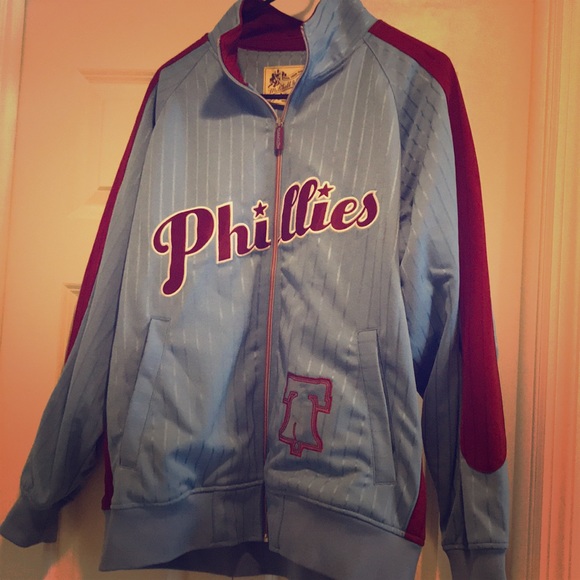 mitchell and ness phillies jacket